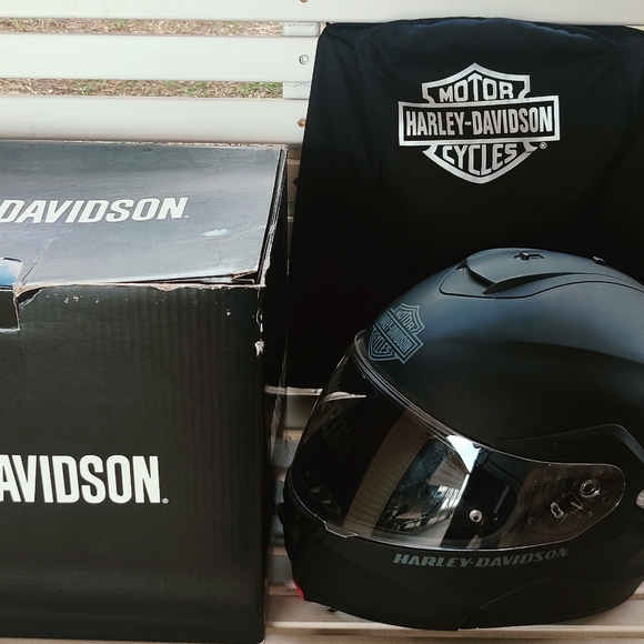 Genuine Harley-Davidson Helmet Modular Capstone Sun Shield - Picture 1 of 8
